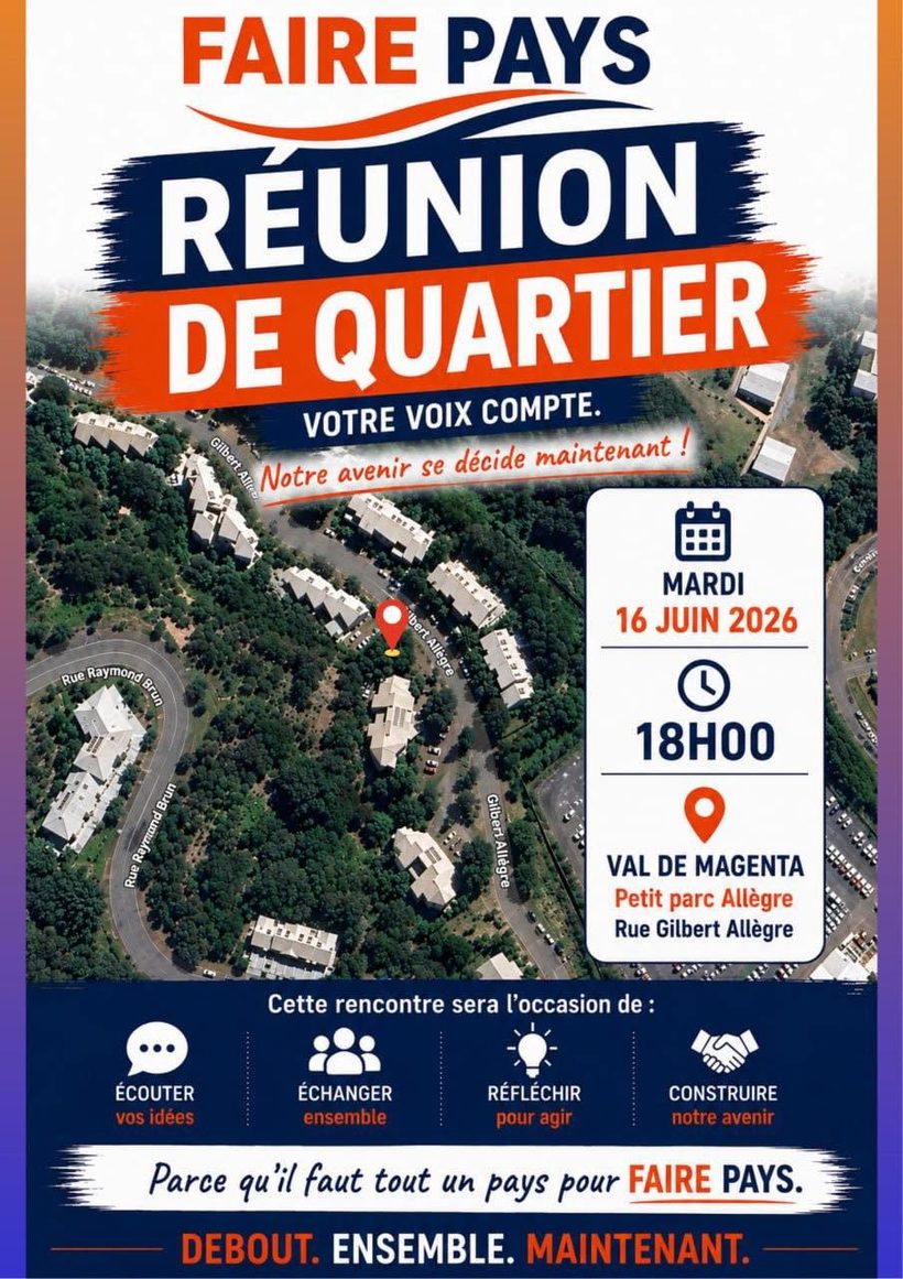 Réunion de quartier — Val de Magenta