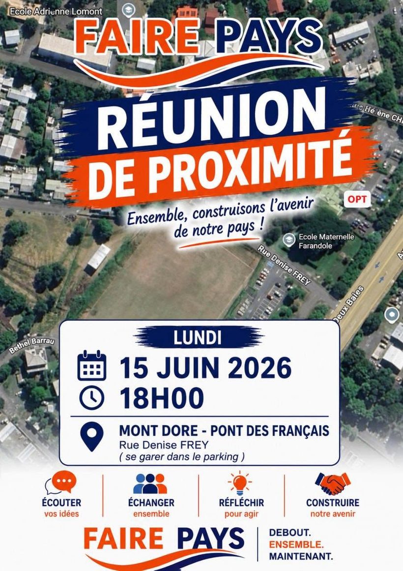 Réunion de proximité — Mont-Dore, Pont des Français